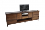 EU 187 - All our Entertainment Units can be customized to suit your individual room. They can be made with a variety of solid timbers including Tasmanian Blackwood, Blue Gum, Tasmanian Oak, Jarrah, Blackbutt and many more. Give us a call with your requirements for an obligation free quote.