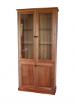 Display Cabinet - DC 11 - 900w x 1900h x 325d - Solid Tasmanian Blackwood - This display cabinet features timber backing and adjustable glass shelves - Custom options include: A wide range of timbers to choose from, down lights, timber or mirror back, adjustable glass or timber shelves.
Give us a call with your requirements for an obligation free quote.