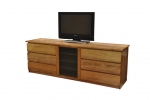 EU 135 - All our Entertainment Units can be customized to suit your individual room. They can be made with a variety of solid timbers including Tasmanian Blackwood, Blue Gum, Tasmanian Oak, Jarrah, Blackbutt and many more. Give us a call with your requirements for an obligation free quote.