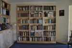 All our Bookcases are made from solid timbers and can be custom built to your exact requirements, in any of our select grade hardwoods or stained to match your existing furniture. They can be made free standing or fitted in.