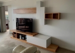 EU 204 - All our Entertainment Units can be customized to suit your individual room. They can be made with a variety of solid timbers including Tasmanian Blackwood, Blue Gum, Tasmanian Oak, Jarrah, Blackbutt and many more. Give us a call with your requirements for an obligation free quote.