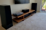 EU 217 - All our Entertainment Units can be customized to suit your individual room. They can be made with a variety of solid timbers including Tasmanian Blackwood, Blue Gum, Tasmanian Oak, Jarrah, Blackbutt and many more. Give us a call with your requirements for an obligation-free quote.