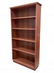 Kapell Bookcases
are available in a variety of standard sizes or can be custom built to your exact requirements.
All our Bookcases are made from solid timbers and can be made in any of our select grade hardwoods or stained to match your existing furniture. They can be made free standing or fitted in.