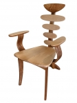 Trek Carver Chair #7 - White Cedar and Curly Rock Maple