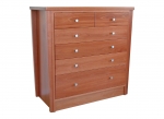 The Kent Chest and Bedside is available in a variety of sizes and configurations. Made with sliding dovetail cabinet construction and traditional dovetail drawers running on either tradition frames or full extension soft close runners.
All our Chests are made from solid timbers and can be custom built to your exact requirements, in any of our select grade hardwoods or stained to match your existing furniture.