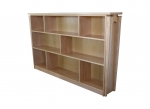 Metropolis Bookcases
are available in a variety of standard sizes. 
All our Bookcases are made from solid timbers and can be custom built to your exact requirements, in any of our select grade hardwoods or stained to match your existing furniture. They can be made free standing or fitted in.