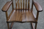 Our new Mason Rocker. A Maloof style rocker made in Port Macquarie, this one is made in Tasmanian Blackwood, but can be made in a variety of timbers to suit you. Superbly comfortable and a joy to behold.  Handcrafted in our Port Macquarie workshop from the finest Australian timbers available.
