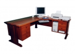 Corner Computer Desk CD 01 - Jarrah with banding in top - 1900 x 1900(w) x 700(d) x 740(h)
All our Computer Desks can be custom built to your exact requirements, in any timber or coloured to match.