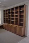 All our Bookcases are made from solid timbers and can be custom built to your exact requirements, in any of our select grade hardwoods or stained to match your existing furniture. They can be made free standing or fitted in.