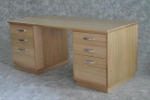 Kapell Pedestal Desk No 4 - All our Pedestal Desks can be custom built to your exact requirements, in a wide range of timbers or stained to match. All desk's come with soft close drawer runners as standard. Custom sizes available to suit your requirements.